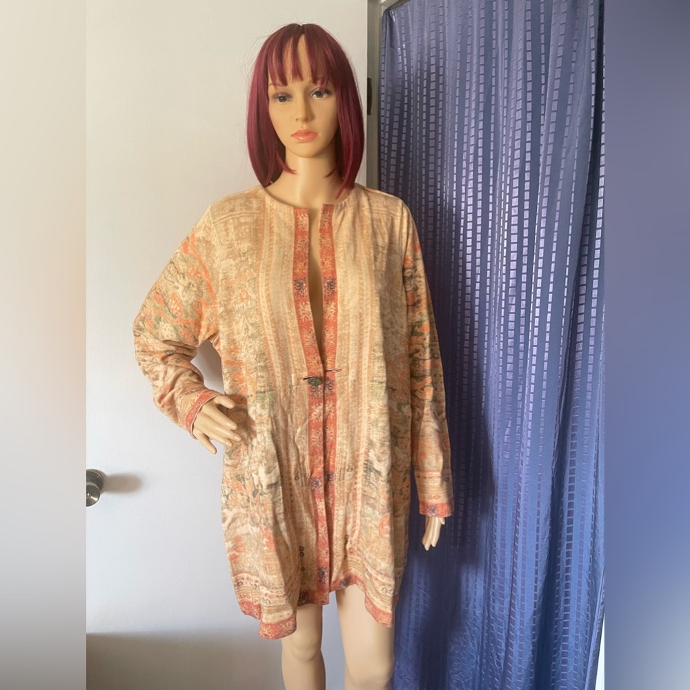 Soft Surroundings Single Button Thick Jacket Size… - image 1